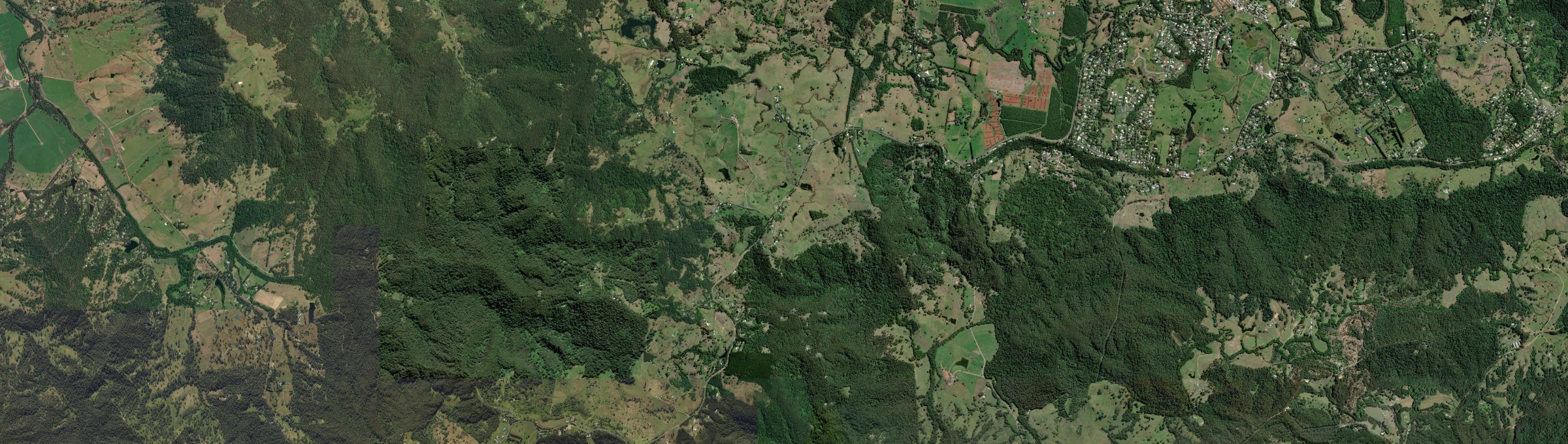 Aerial view of Wootha, QLD