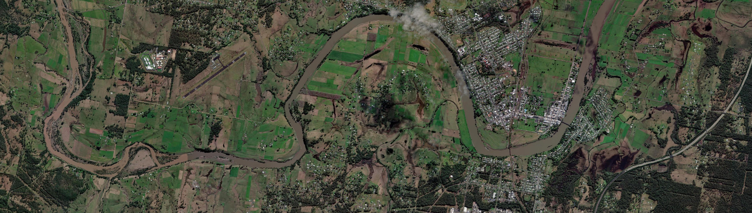 Aerial view of Euroka, NSW