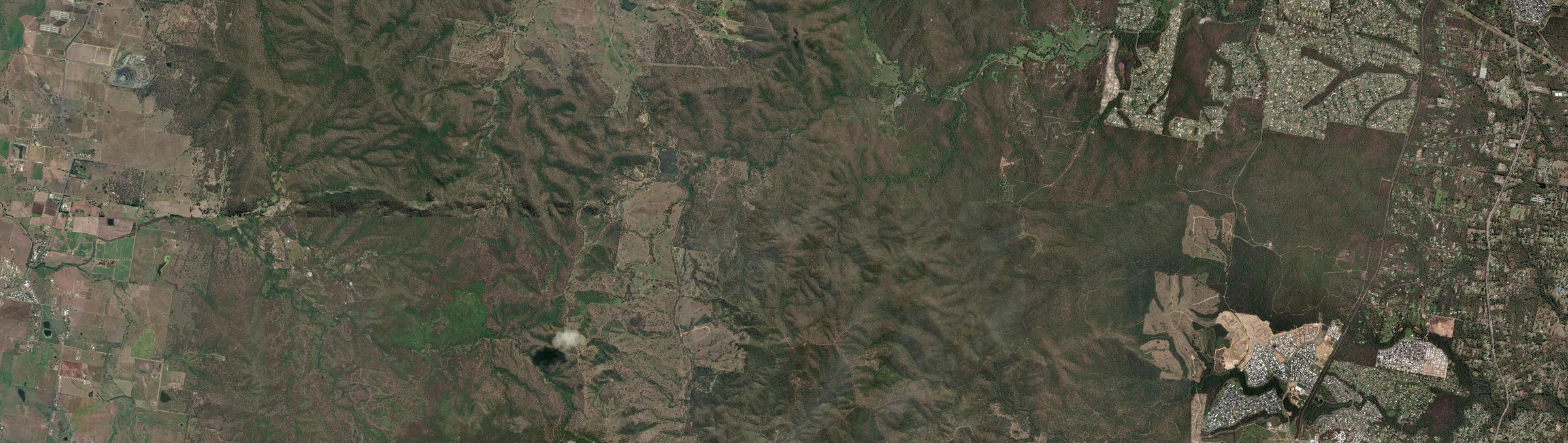 Aerial view of Lyons (Qld), QLD
