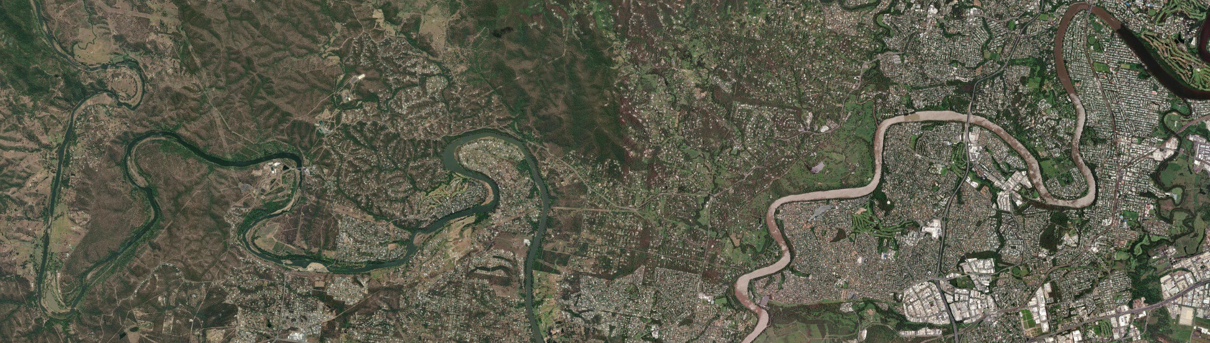 Aerial view of Anstead, QLD