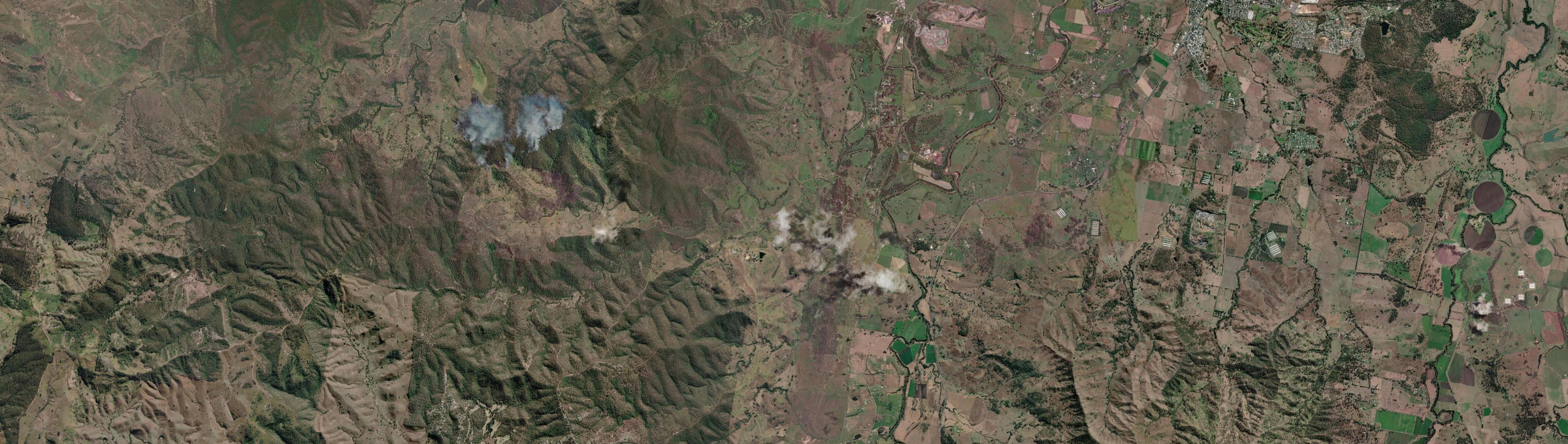 Aerial view of Josephville, QLD