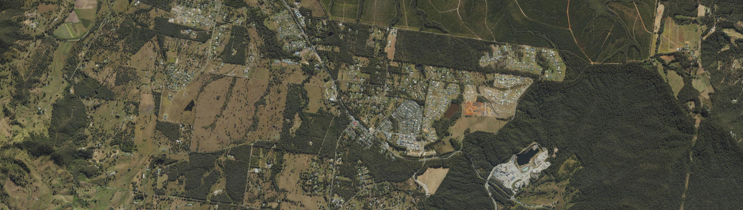 Aerial view of D'Aguilar, QLD