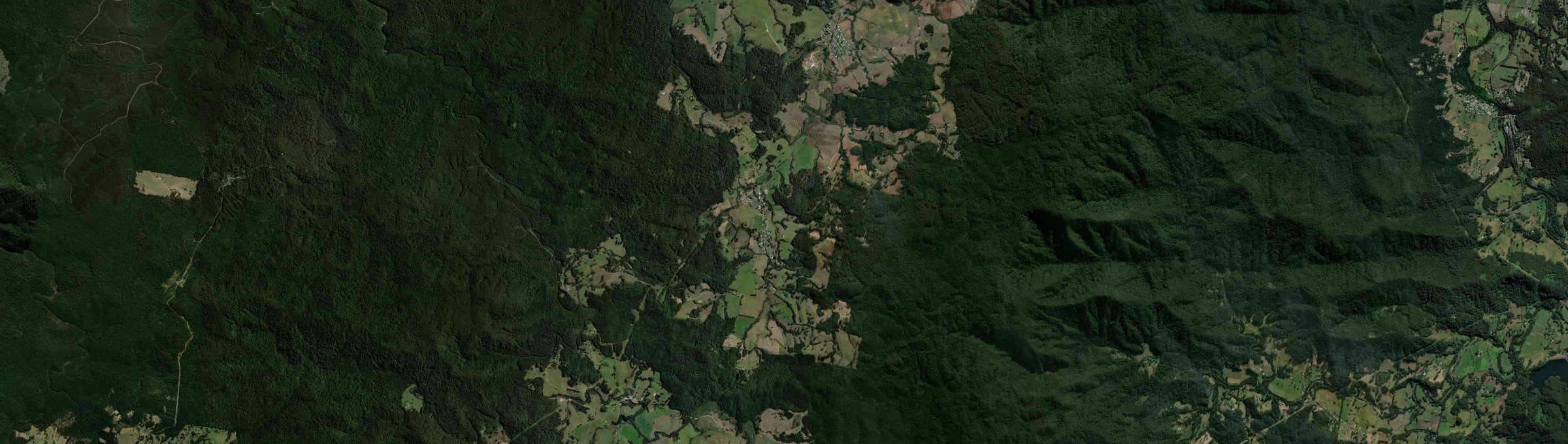 Aerial view of Ulong, NSW