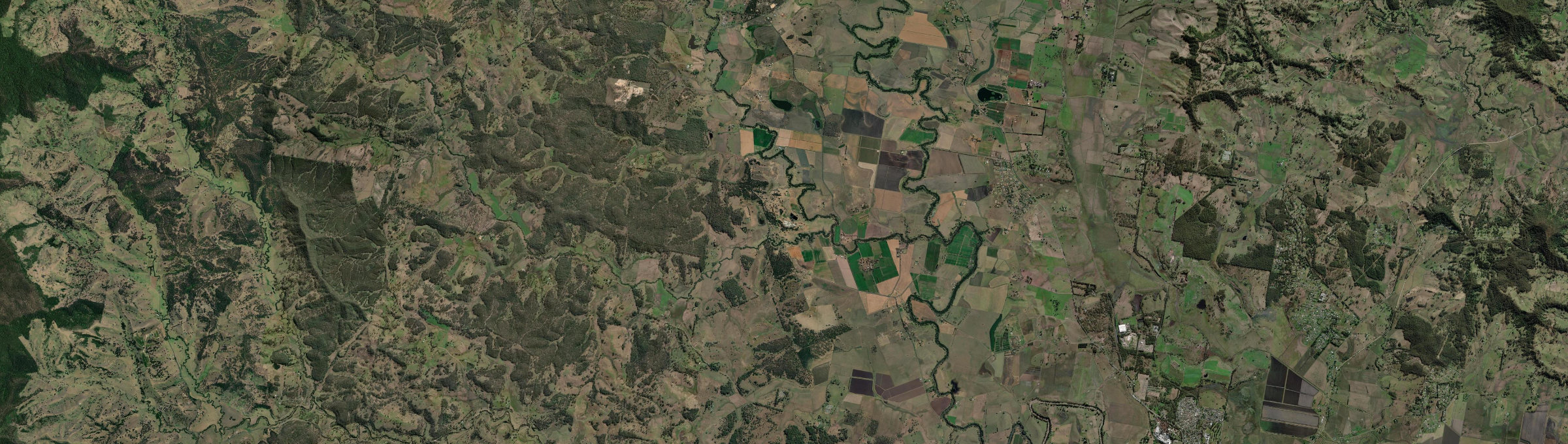 Aerial view of Dobies Bight, NSW
