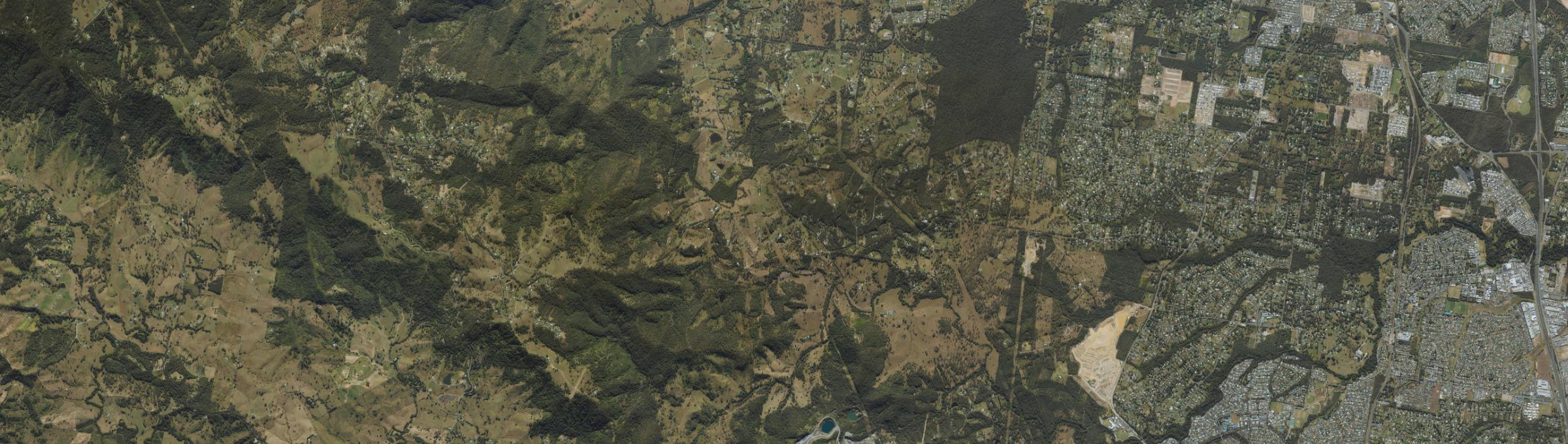 Aerial view of Moorina (Qld), QLD