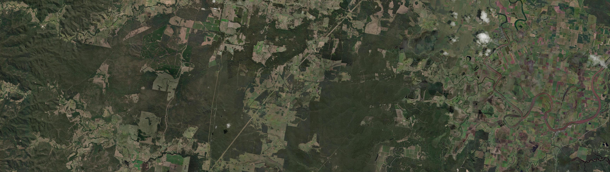 Aerial view of Ellangowan (NSW), NSW