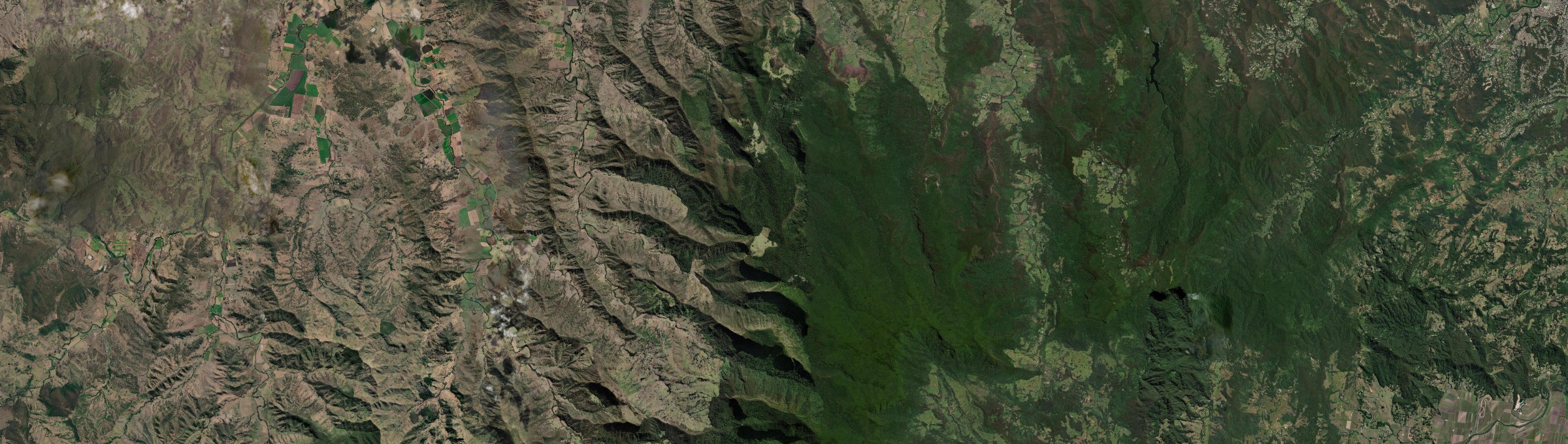 Aerial view of O'Reilly, QLD