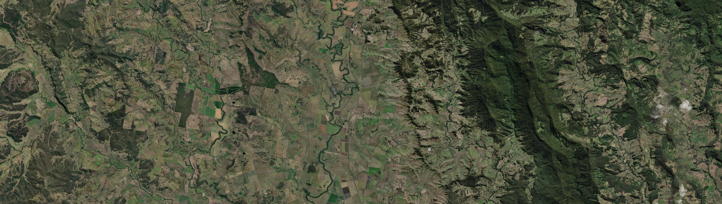 Aerial view of Cedar Point, NSW