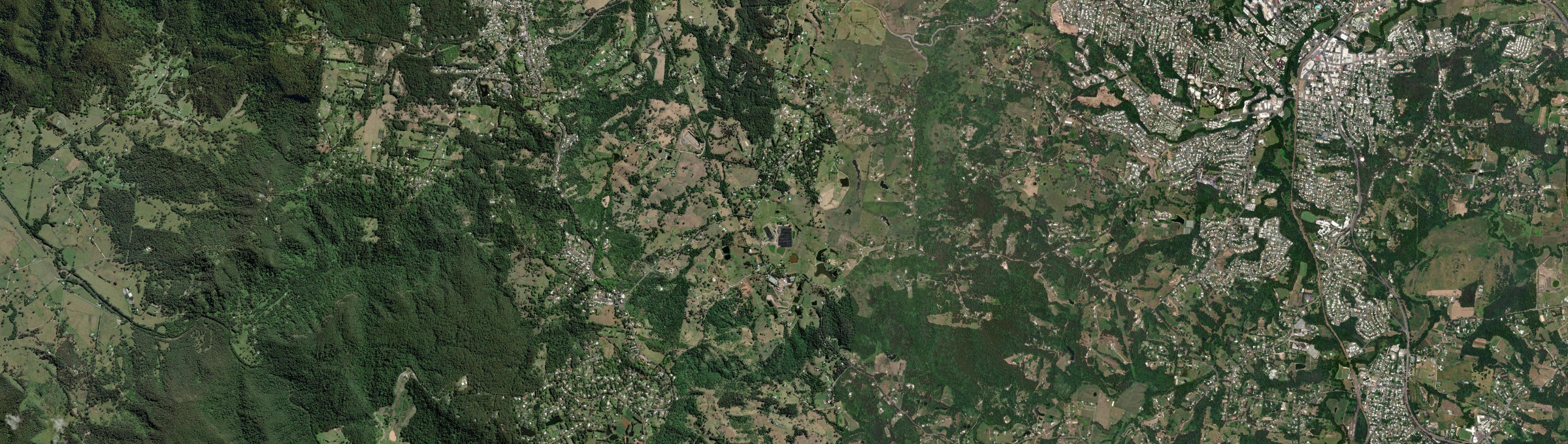 Aerial view of Dulong, QLD