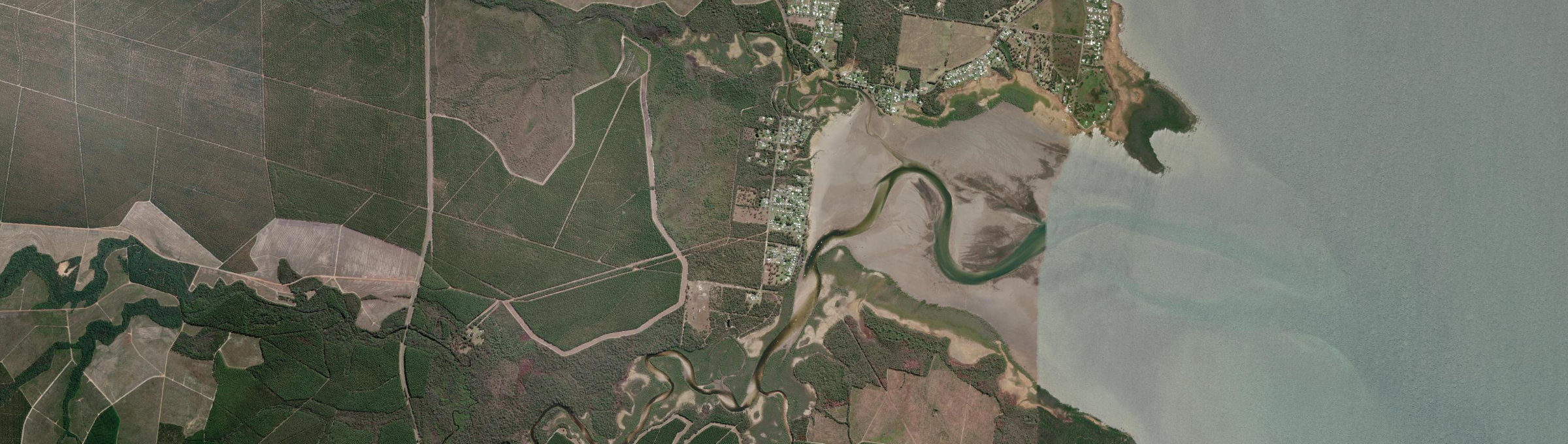 Aerial view of Tuan, QLD