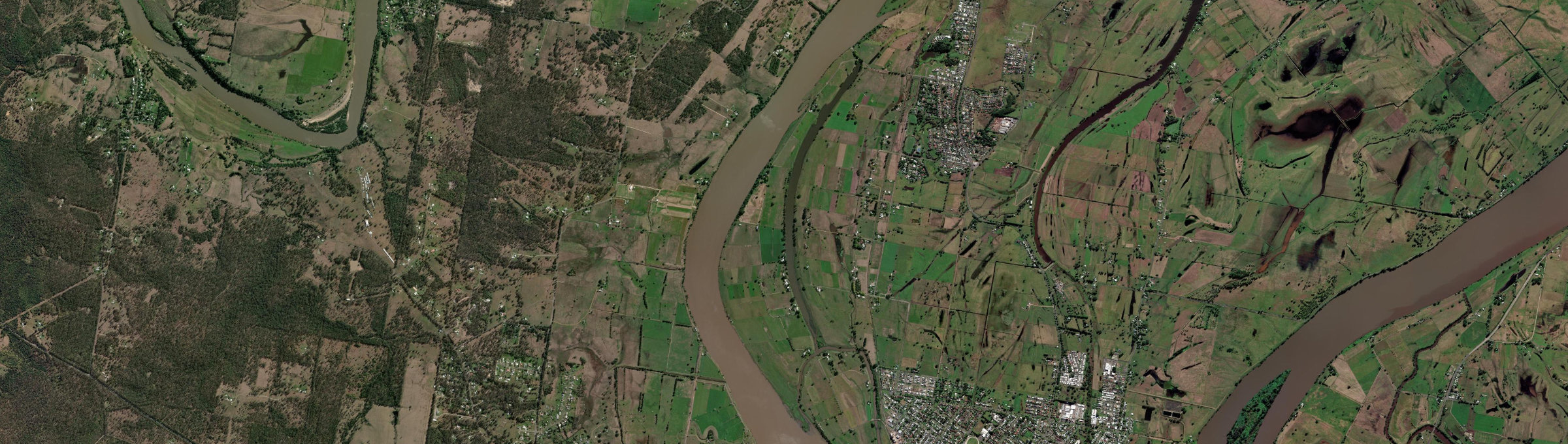 Aerial view of Carrs Peninsula, NSW