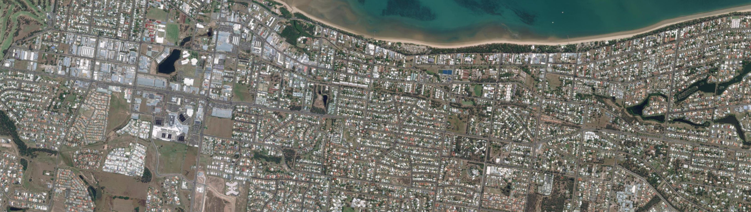 Aerial view of Scarness, QLD