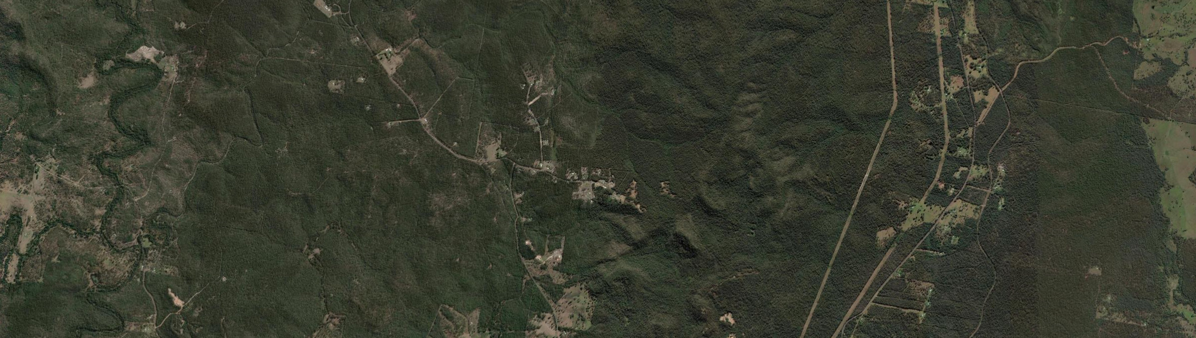 Aerial view of The Pinnacles, NSW