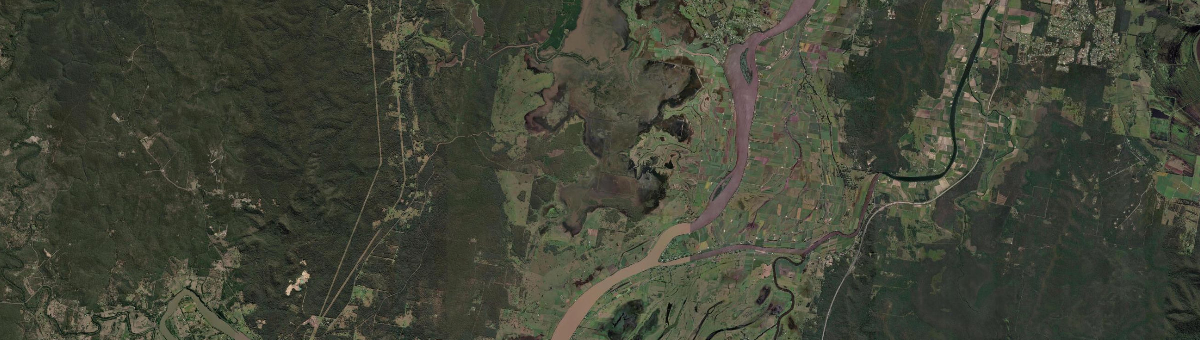 Aerial view of Lower Southgate, NSW