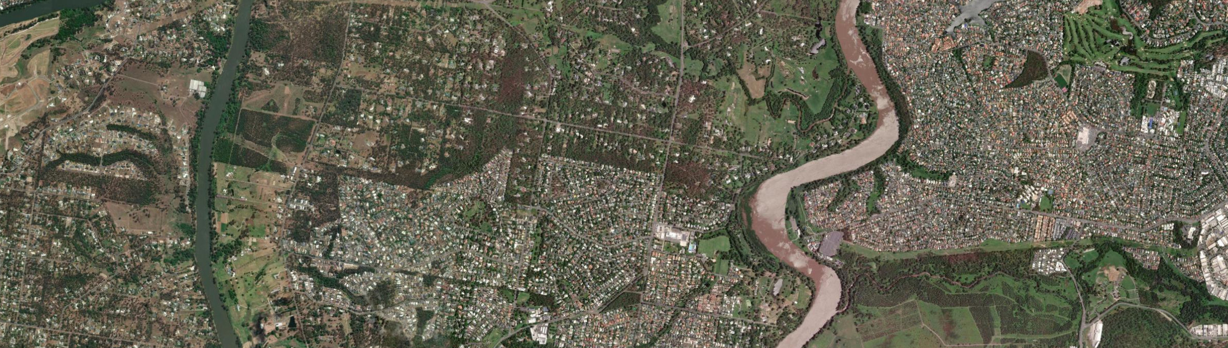 Aerial view of Bellbowrie, QLD