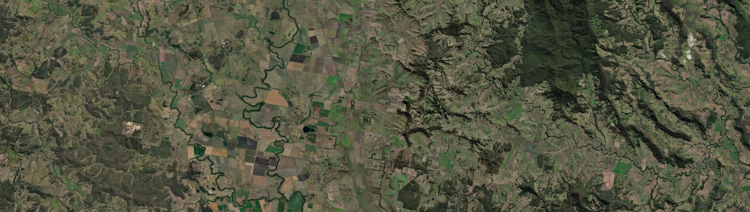 Aerial view of Backmede, NSW