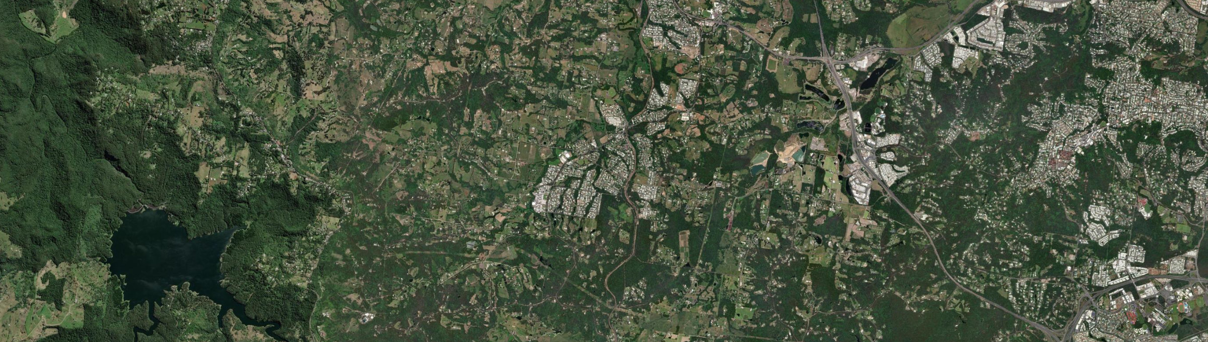 Aerial view of Palmwoods (Qld), QLD