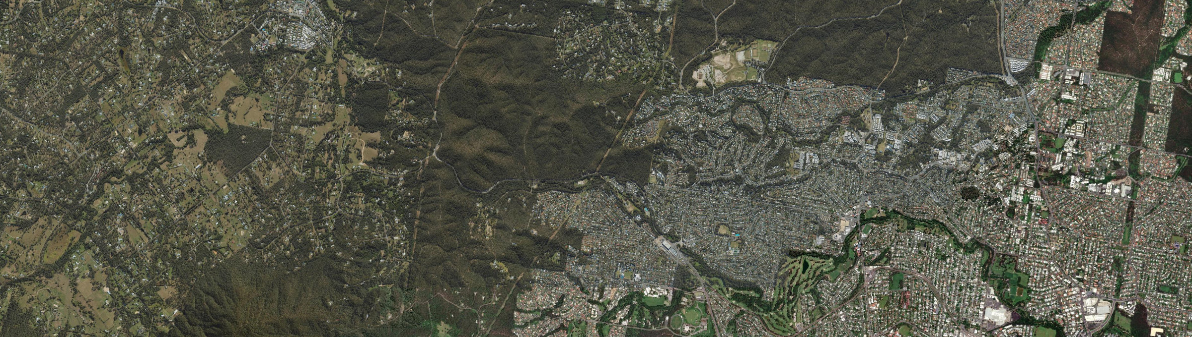 Aerial view of Ferny Hills, QLD