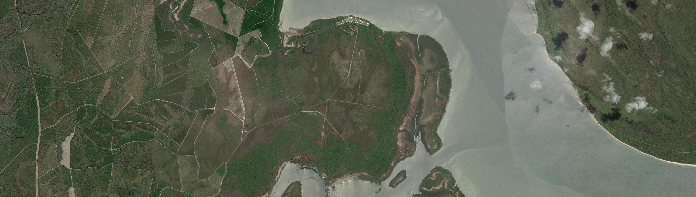 Aerial view of Tinnanbar, QLD