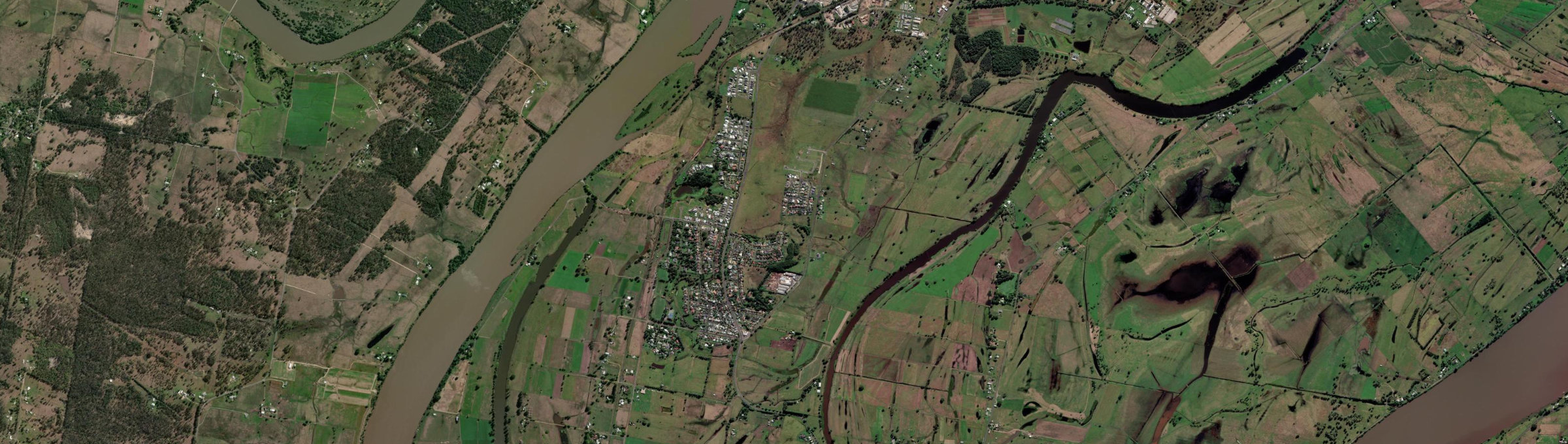 Aerial view of Junction Hill, NSW