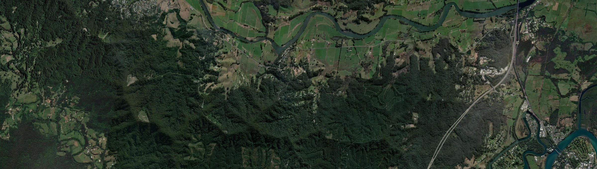 Aerial view of Fernmount, NSW