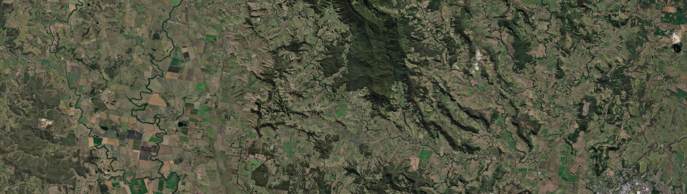 Aerial view of Bentley (NSW), NSW