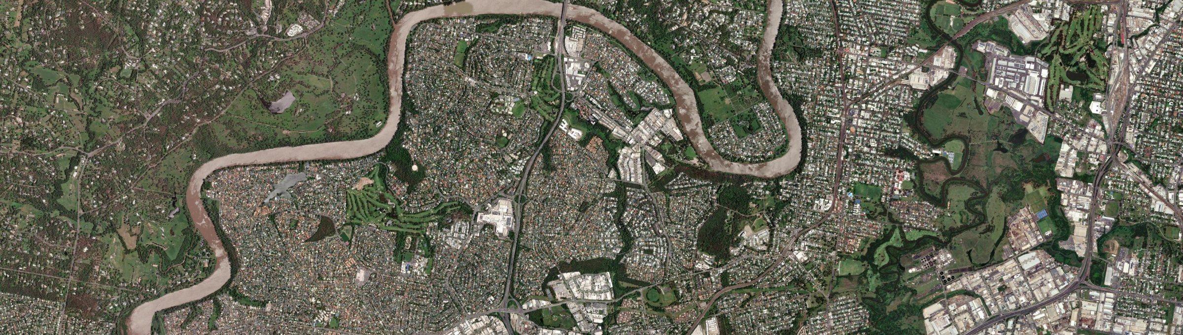 Aerial view of Sinnamon Park, QLD