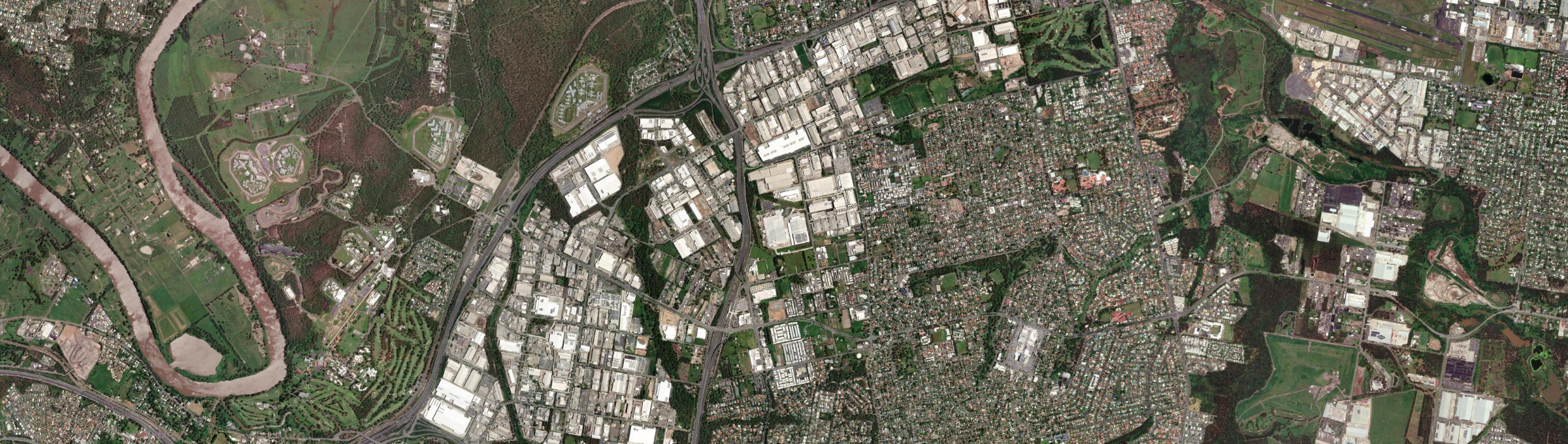 Aerial view of Richlands (Qld), QLD