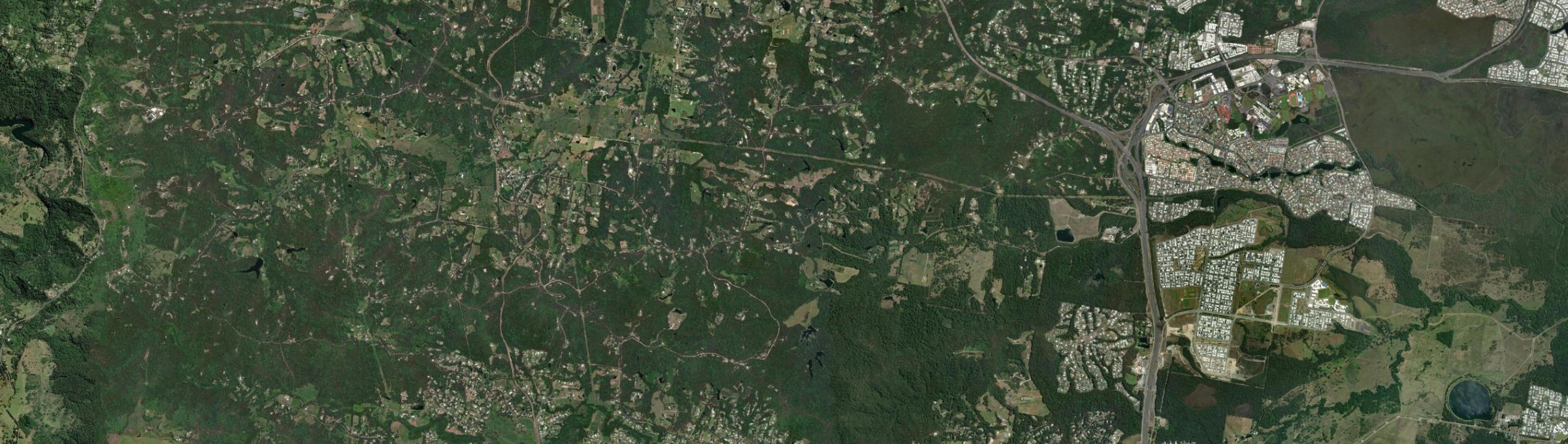 Aerial view of Ilkley, QLD