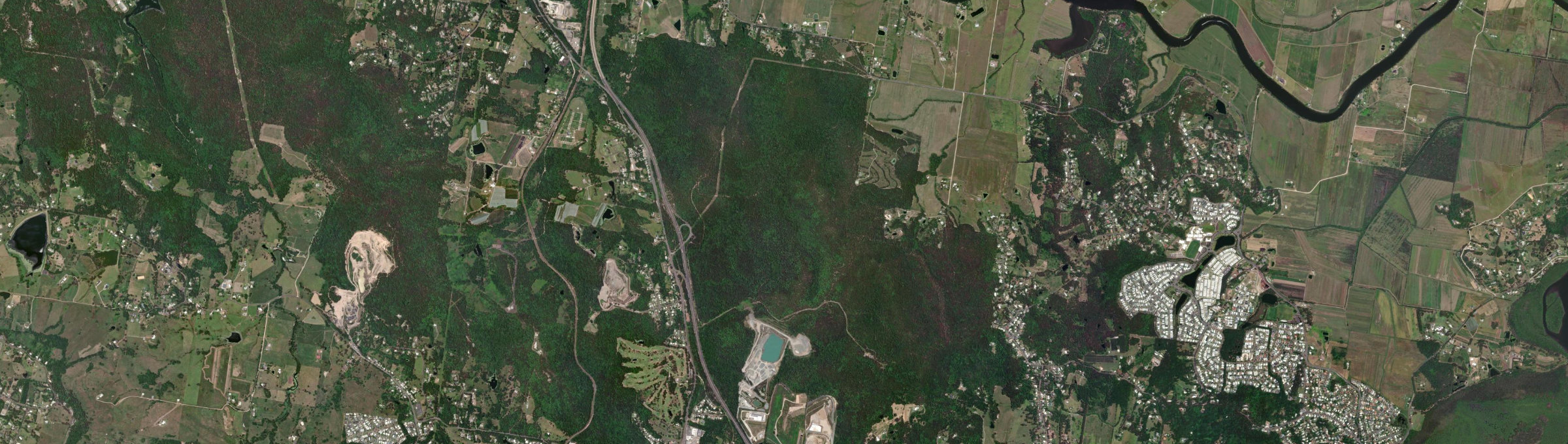 Aerial view of Parklands (Qld), QLD