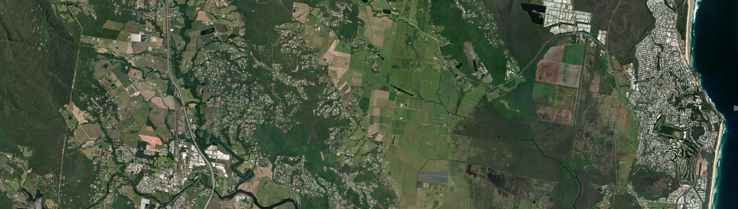 Aerial view of Valdora, QLD