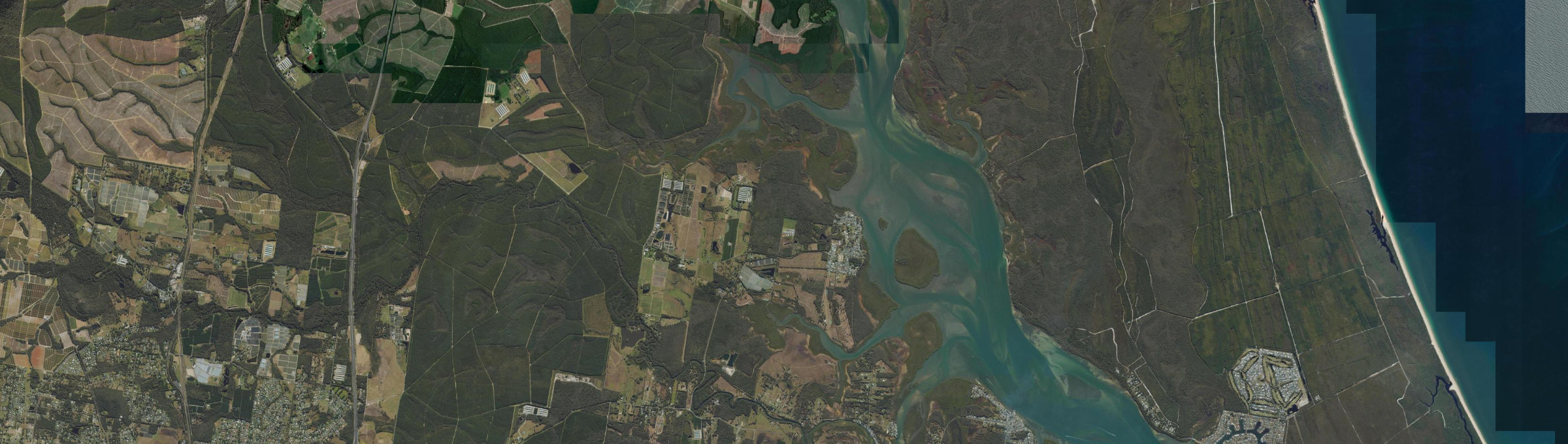 Aerial view of Donnybrook (Qld), QLD