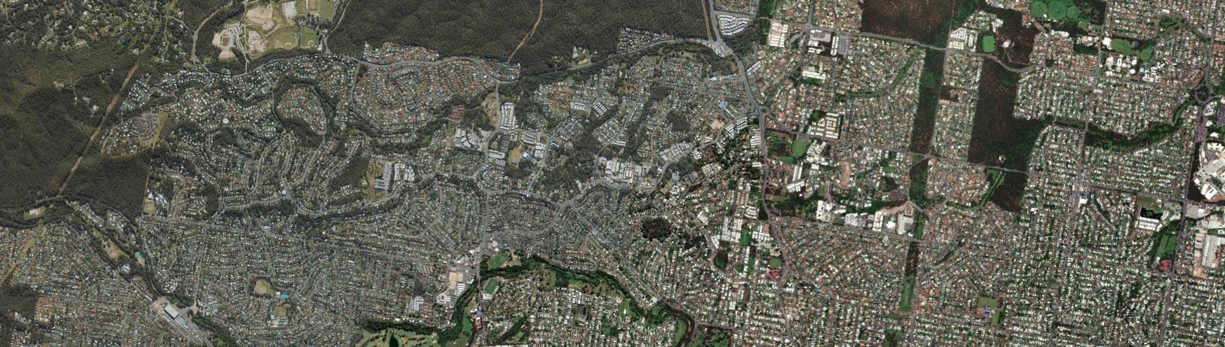 Aerial view of Everton Hills, QLD