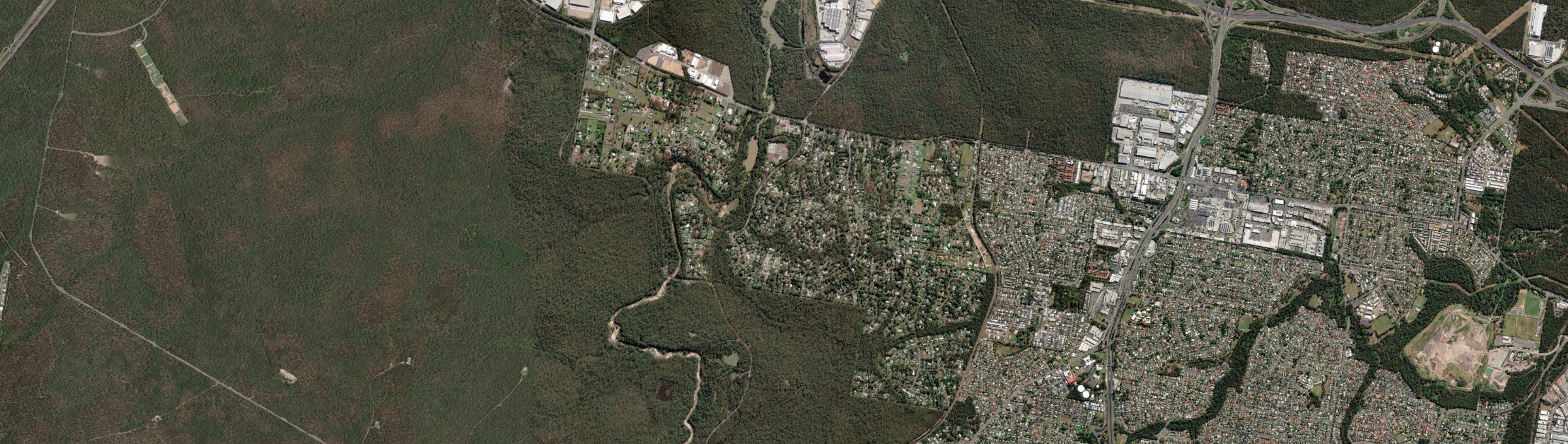 Aerial view of Forestdale, QLD