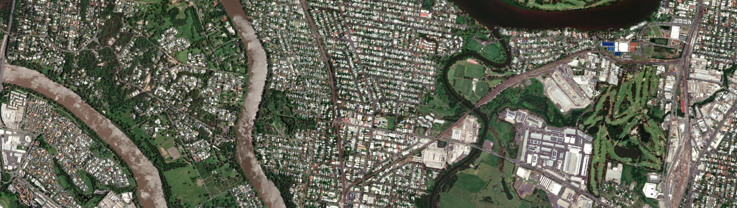 Aerial view of Sherwood (Qld), QLD
