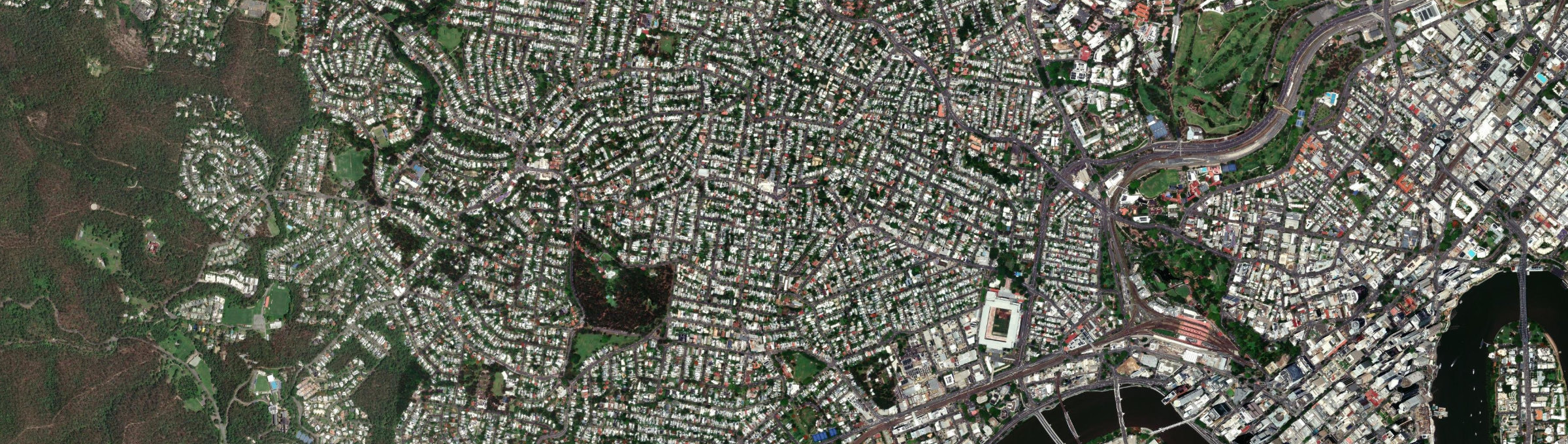Aerial view of Paddington (Qld), QLD