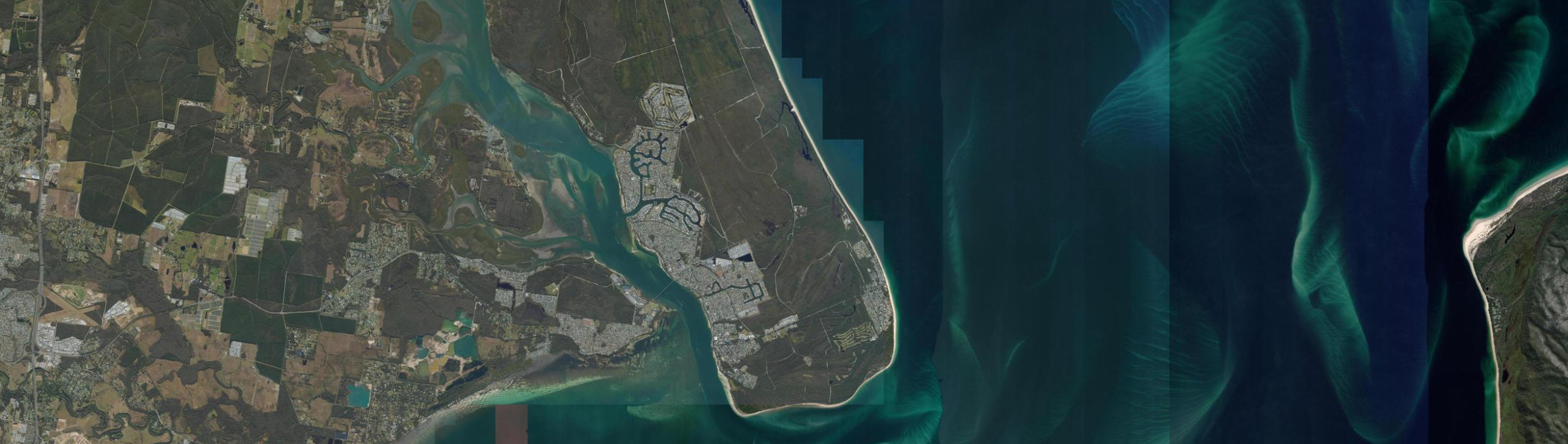 Aerial view of Woorim, QLD