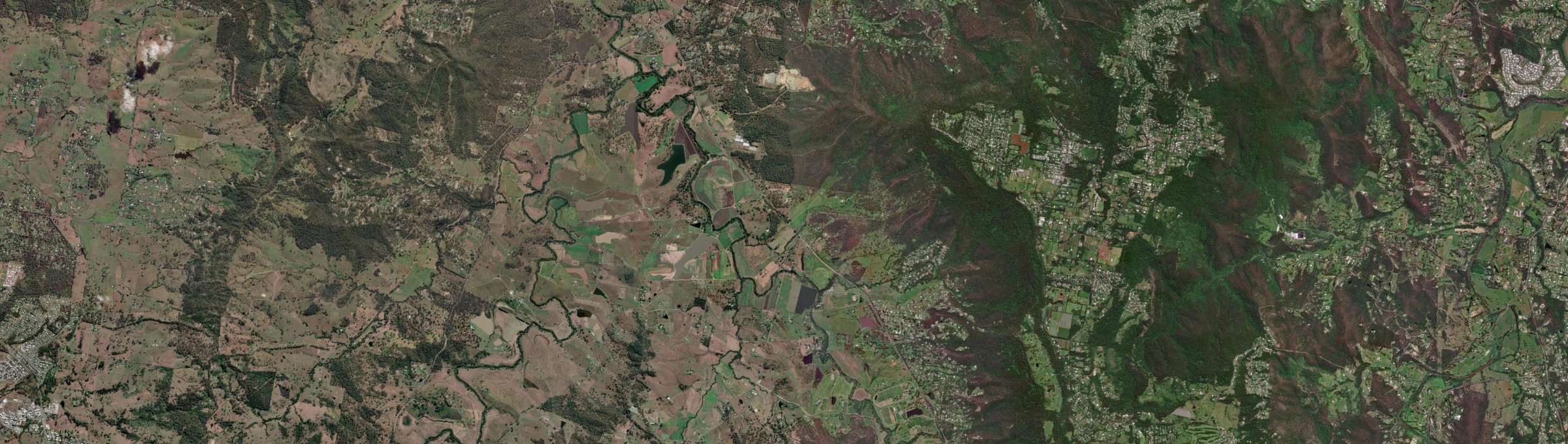 Aerial view of Boyland, QLD