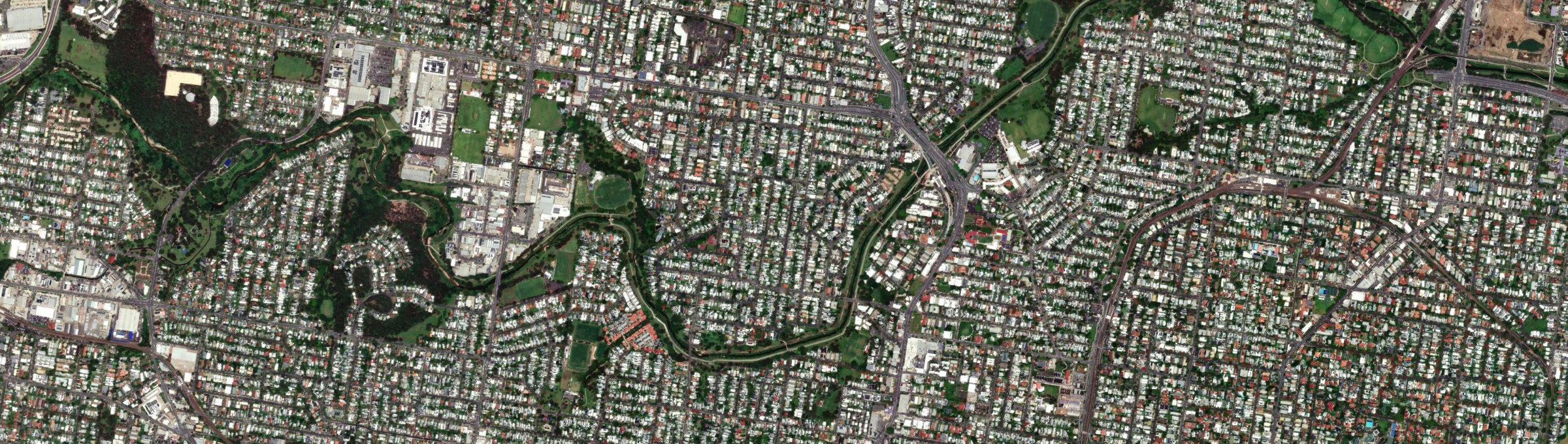 Aerial view of Gordon Park, QLD