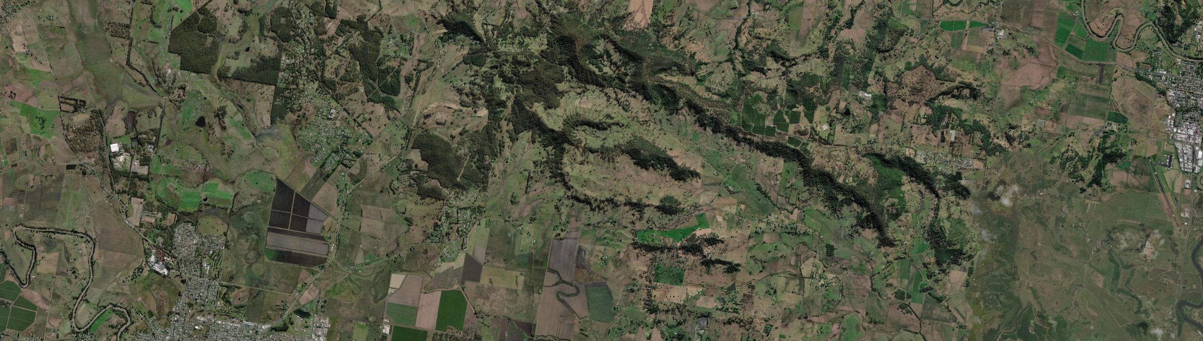 Aerial view of Spring Grove, NSW