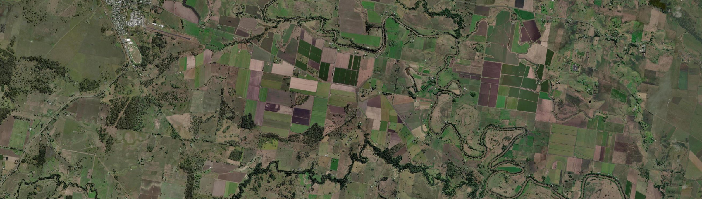 Aerial view of Greenridge, NSW