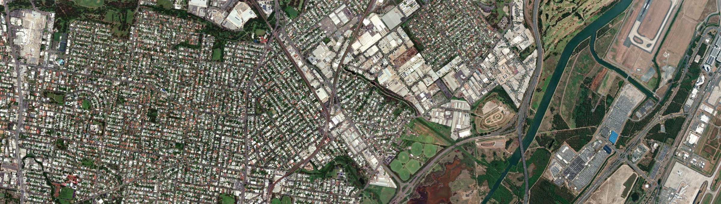 Aerial view of Northgate (Qld), QLD