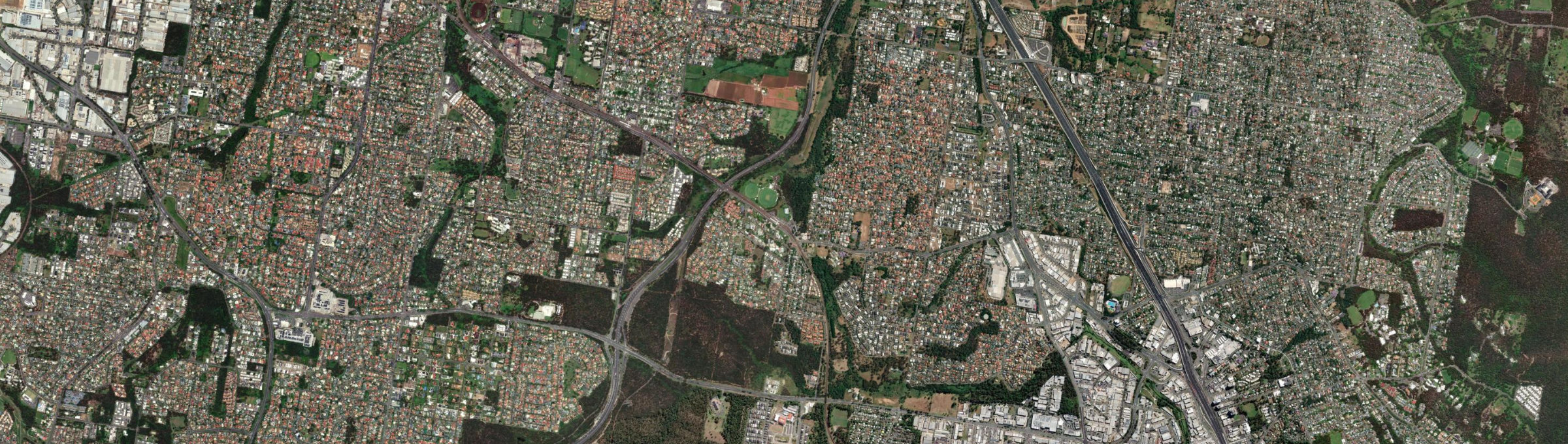 Aerial view of Kuraby, QLD