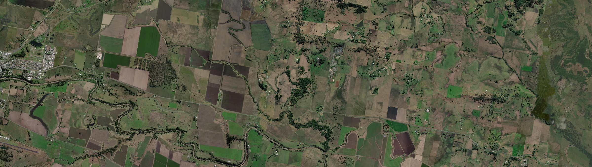 Aerial view of Tomki, NSW