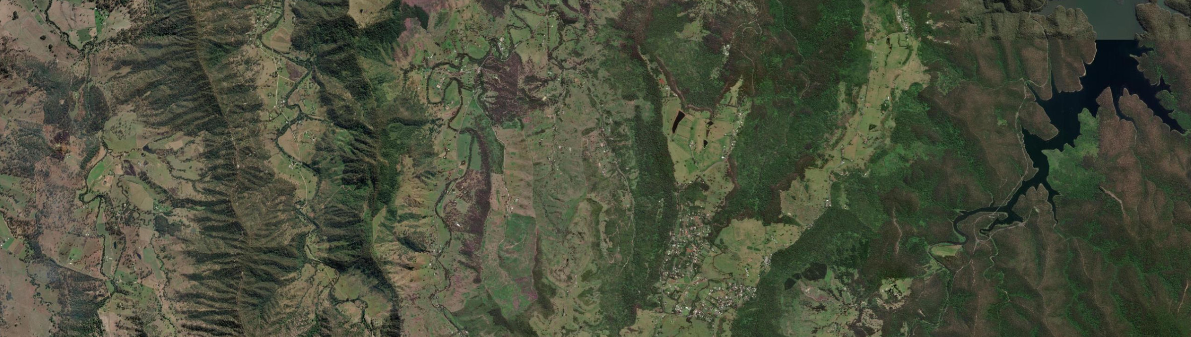 Aerial view of Flying Fox (Qld), QLD