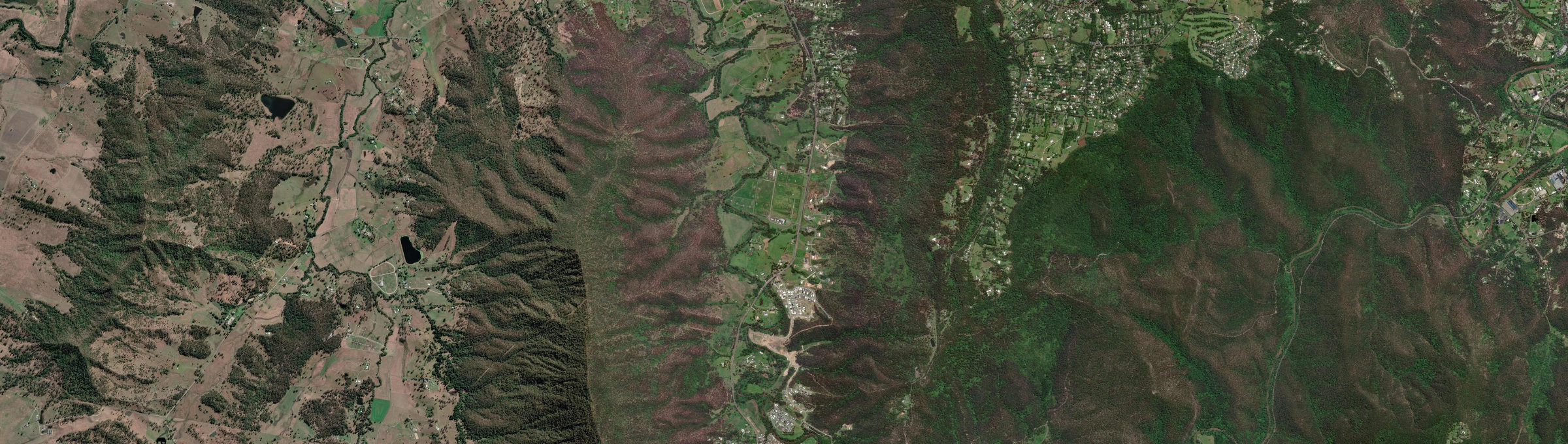 Aerial view of Benobble, QLD