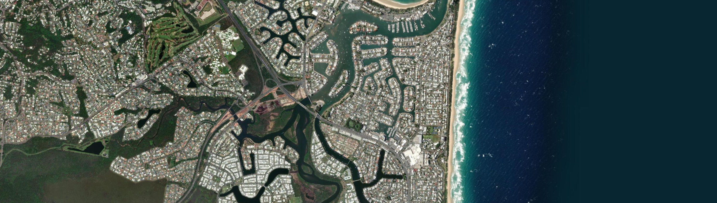 Aerial view of Minyama, QLD
