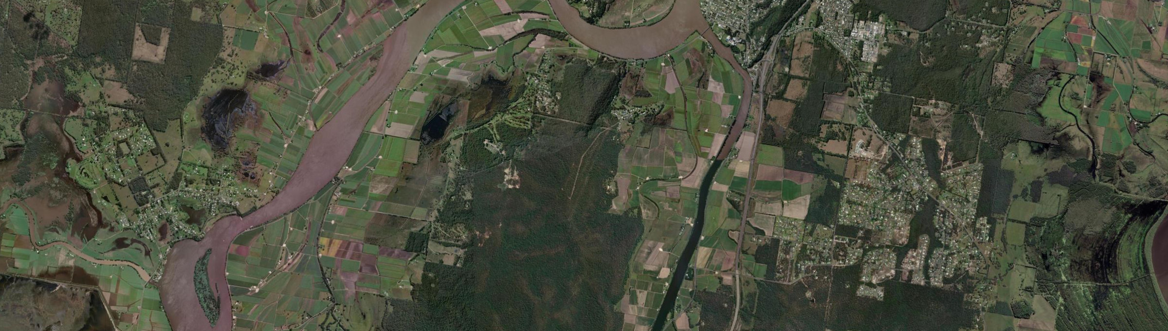 Aerial view of Ilarwill, NSW