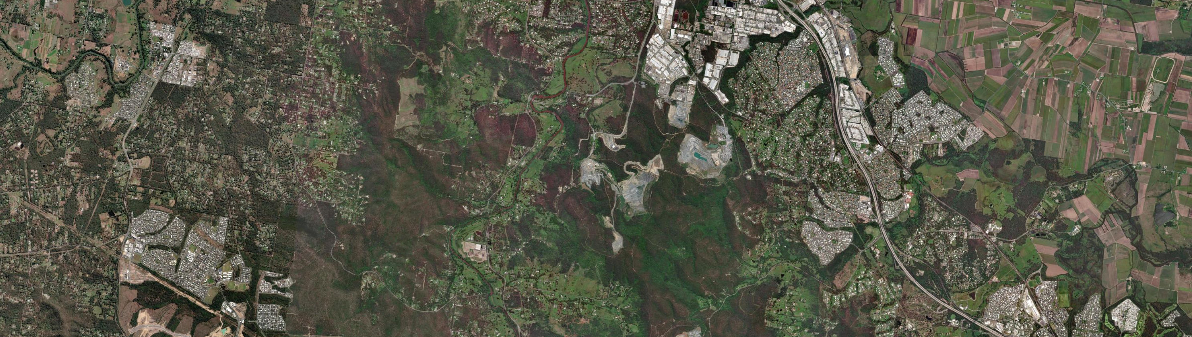 Aerial view of Luscombe, QLD