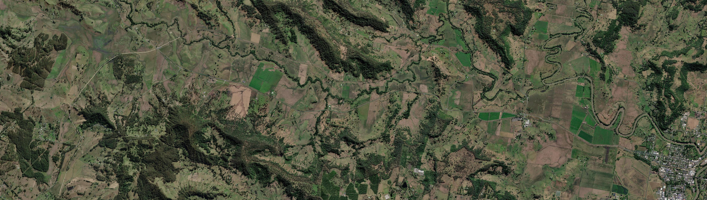 Aerial view of Fernside, NSW